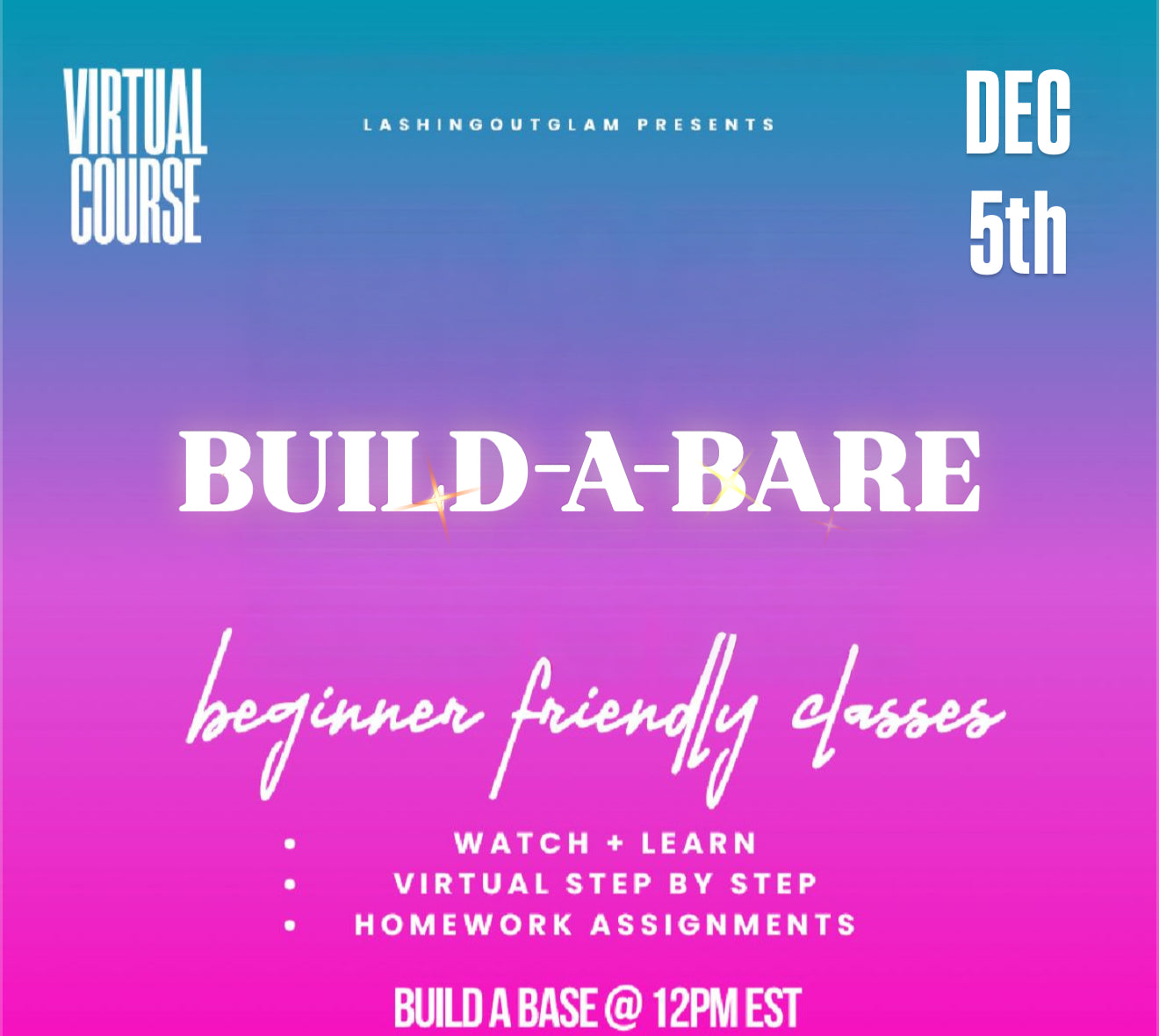 Build-A-CREASE (Dec 12th , 2025 @ noon est)