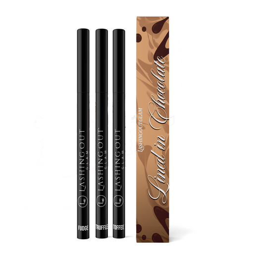 Lined in Chocolate Lip Pencil Set